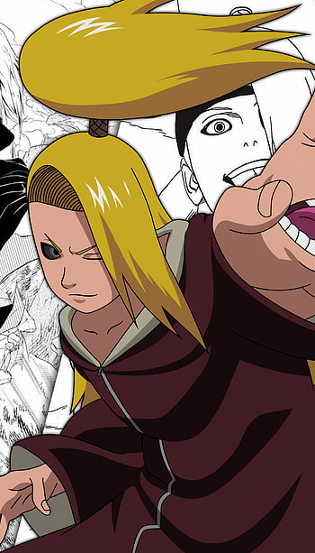 Deidara, naruto, anime HD phone wallpaper