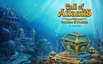 Call of Atlantis Treasures of Poseidon01, match 3, hidden object, fun, video games, cool, puzzle HD wallpaper
