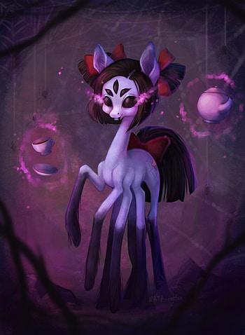 ... Muffet pony version - Undertale by NATAnatfan HD phone wallpaper
