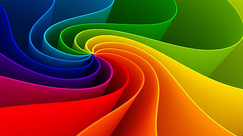 Abstract rainbow 3d abstract HD wallpaper
