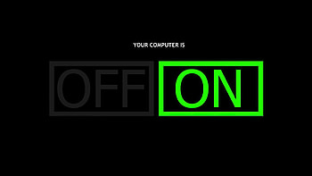 Your Computer is Off/ON HD wallpaper