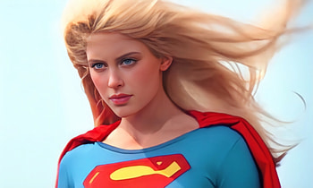 Supergirl 1984, supergirl, superheroes, artist, artwork, digital-art, deviantart HD wallpaper