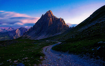 Mountain, Road, Mountains, , Landscape, Ridge HD wallpaper