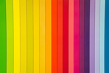 Colorful rainbow striped pattern ideal for creative design projects. HD wallpaper