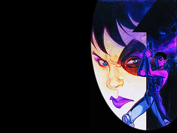 Domino, comic, fatasy, female HD wallpaper