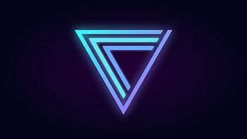 Triangle, Vector design, Abstract , Vibrant colors HD wallpaper