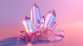 Radiant Crystal Formation, crystal, gem, Mineral, Abstract HD wallpaper
