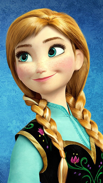 Queen Anna, Frozen Animation, Arendelle Kingdom, Disney Princess HD phone wallpaper