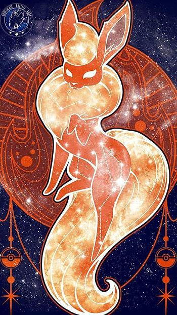 Flareon, Pkm HD phone wallpaper