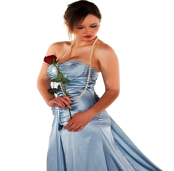 Whispering, waiting, red rose, woman, missing HD wallpaper