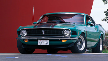 1970 Ford Mustang Boss 302, 1st Gen, Coupe, V8, car HD wallpaper