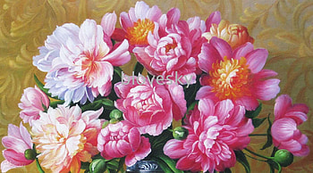 Delicate Colour, white, bouquet, peach, peonies, soft, beautiful, large, delicate, springcolours, pinks, petals, layers, yellow HD wallpaper