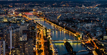 Cities, Bridges, City, Building, Lights, Night City HD wallpaper