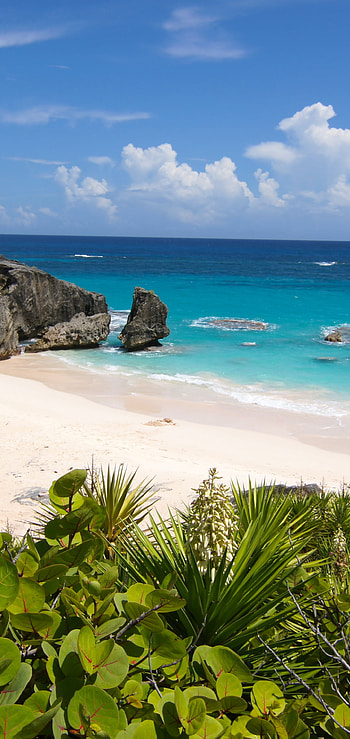 Bermuda Beach Breeze — Ocean Coast, coast, ocean, nature, beach HD phone wallpaper