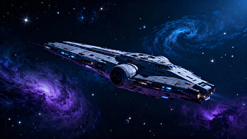 Deep Space Voyager — Sci-Fi, Sci Fi, Spaceship HD wallpaper