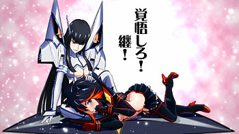 kiryuin satsuki ryuko matoi kill la kill anime girl . HD wallpaper