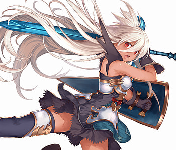 Anime Sword Girl Art, anime, artwork, digital-art, sword HD wallpaper