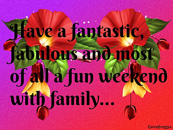 FANTASTIC WEEKEND, FANTASTIC, COMMENT, WEEKEND, CARD HD wallpaper