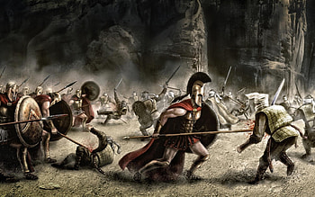 300, shield, people, armor, spartans, fantasy, battle, movie, game, fighter HD wallpaper