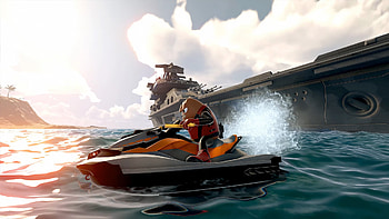 Killer Bean Jet Ski Adventure, video game, Killer Bean HD wallpaper