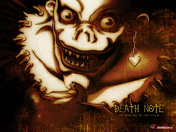 Riuk, death note, anime, dark HD wallpaper