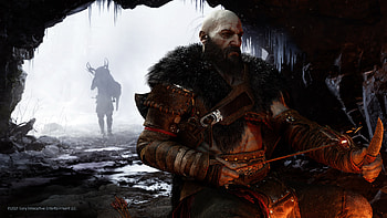 Kratos in God of War: Ragnarök - Ultra, video game, God of War: Ragnarök, Kratos (God Of War) HD wallpaper