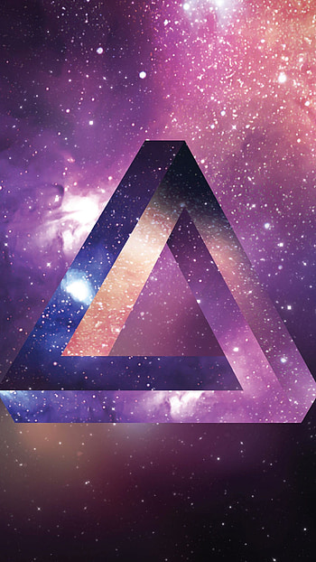 Space, Triangle, , U HD phone wallpaper