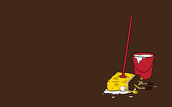 Vector, Sponge, Bucket, Washing, Washing Up HD wallpaper
