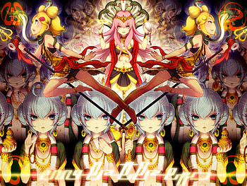 Vocaloid, music, anime, hatsune miku, megurine luka, army, kagamine rin HD wallpaper