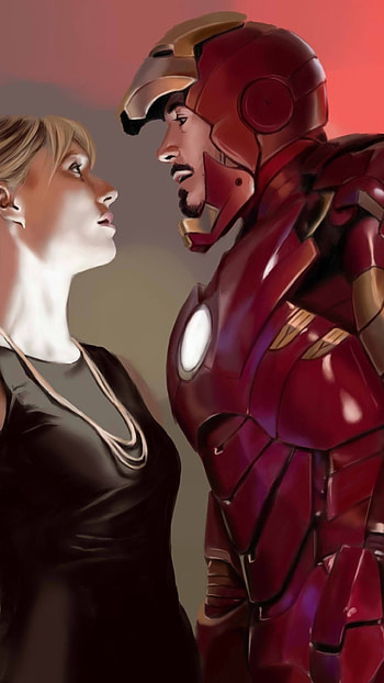 Iron Man, Pepper Potts HD phone wallpaper