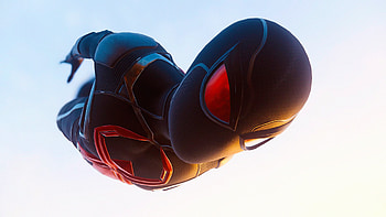 Black Spiderman Suit , spiderman, artwork, digital-art, superheroes HD wallpaper