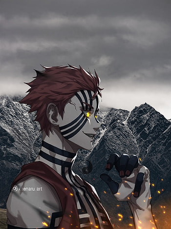 Akaza, sky, art HD phone wallpaper