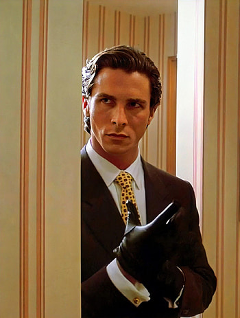 American psycho, dress_shirt, tie HD phone wallpaper