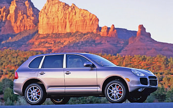porche cayenne, cayenne, desert, porche, mountain HD wallpaper
