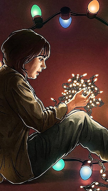 Stranger Things , Aesthetic Background, stranger things HD phone wallpaper