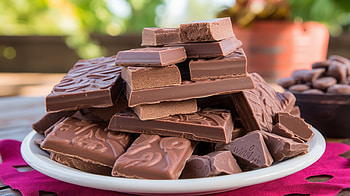 Delicious Chocolate Delight, AI Art, food, chocolate HD wallpaper