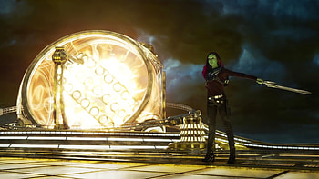 Zoe Saldana, Guardians Of The Galaxy, Movies, Zoe Saldana Gamora HD wallpaper