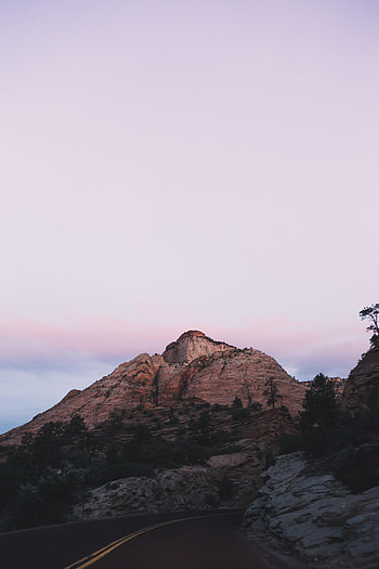Nature, Canyon, Rock, Mountain, Road, Markup HD phone wallpaper