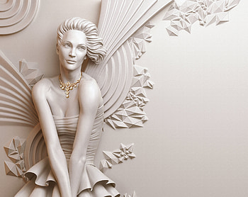 :), white, art, zoya, fantasy, parag lavande, girl HD wallpaper