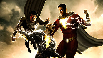 Superman X Shazam X Black Adam , superman, shazam, black-adam, superheroes, artist, artwork, digital-art HD wallpaper