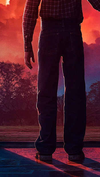 Stranger Things, Shadow Background HD phone wallpaper