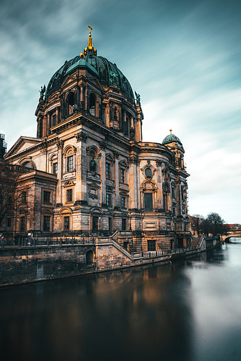 Cities, Water, Architecture, Structure, Temple HD phone wallpaper