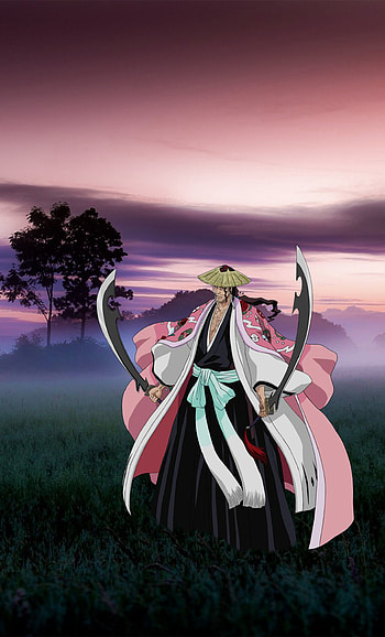 Kyoraku Shunsui, Anime, Bleach HD phone wallpaper