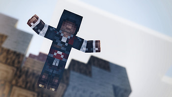 Minecraft Jumped HD wallpaper