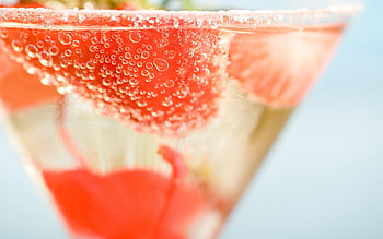 Strawberry, Cocktail, Strawberries, Glass, Drink HD wallpaper