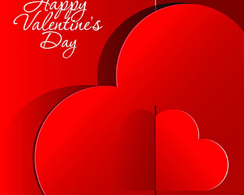 Happy Valentine's Day, heart, love, red, Valentines HD wallpaper