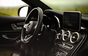 Cars, Car, Machine, Mercedes, Steering Wheel, Control Panel, Rudder, Salon, Mercedes-Benz C300 Amg HD wallpaper