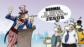 Global Warning, believes, saying, uncle sam, Jesus, christians HD wallpaper