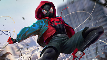SpiderMan Into The Spider Verse Digital Art 2018, spiderman-into-the-spider-verse, 2018-movies, movies, spiderman, animated-movies HD wallpaper