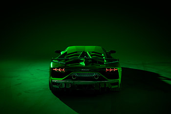 Lamborghini Aventador SVJ Rear, lamborghini-aventador-svj, lamborghini-aventador, lamborghini, cars, 2018-cars, behance HD wallpaper
